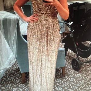 Gold gown
